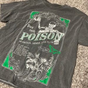 Urban outfitters grey graphic tee